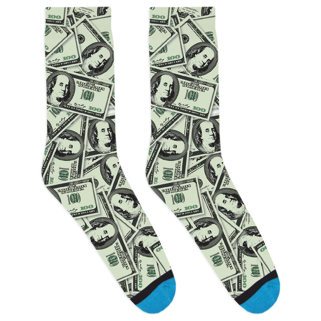 $100 Dollar Bills Socks