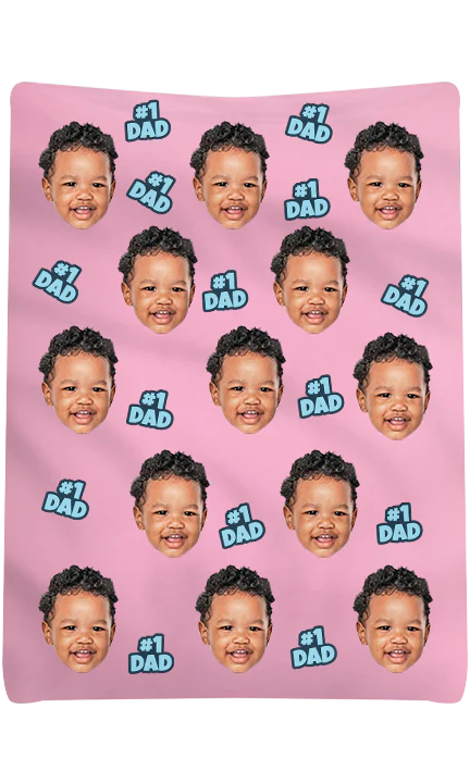 Custom #1 Dad Blanket - Image 7