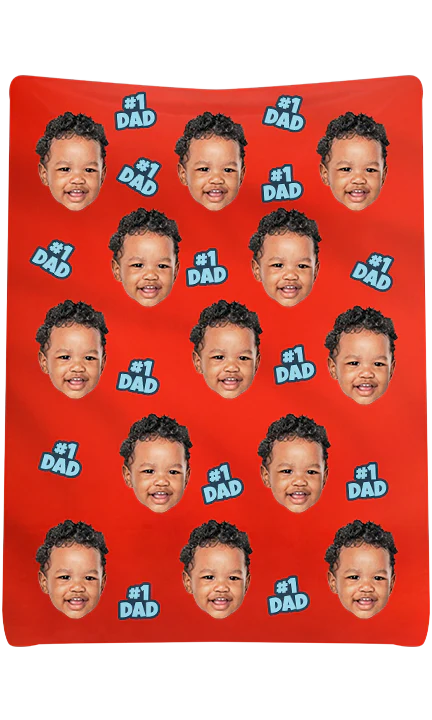 Custom #1 Dad Blanket - Image 9