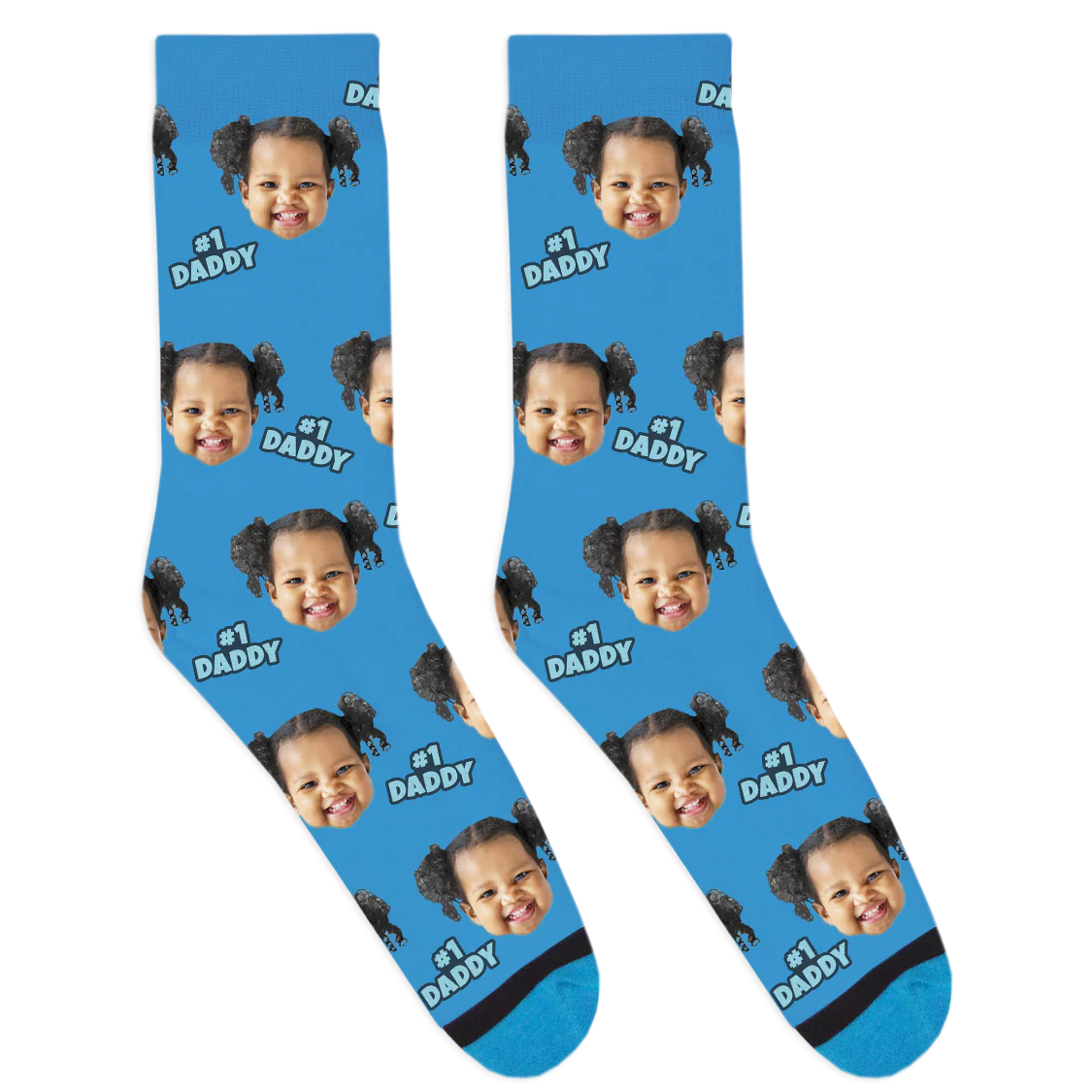 Custom #1 Daddy Socks - Image 3