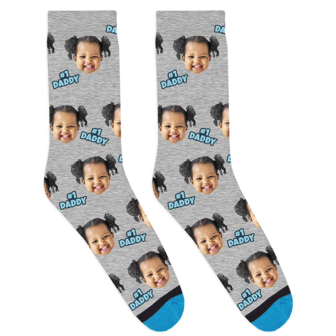 Custom #1 Daddy Socks - Image 5