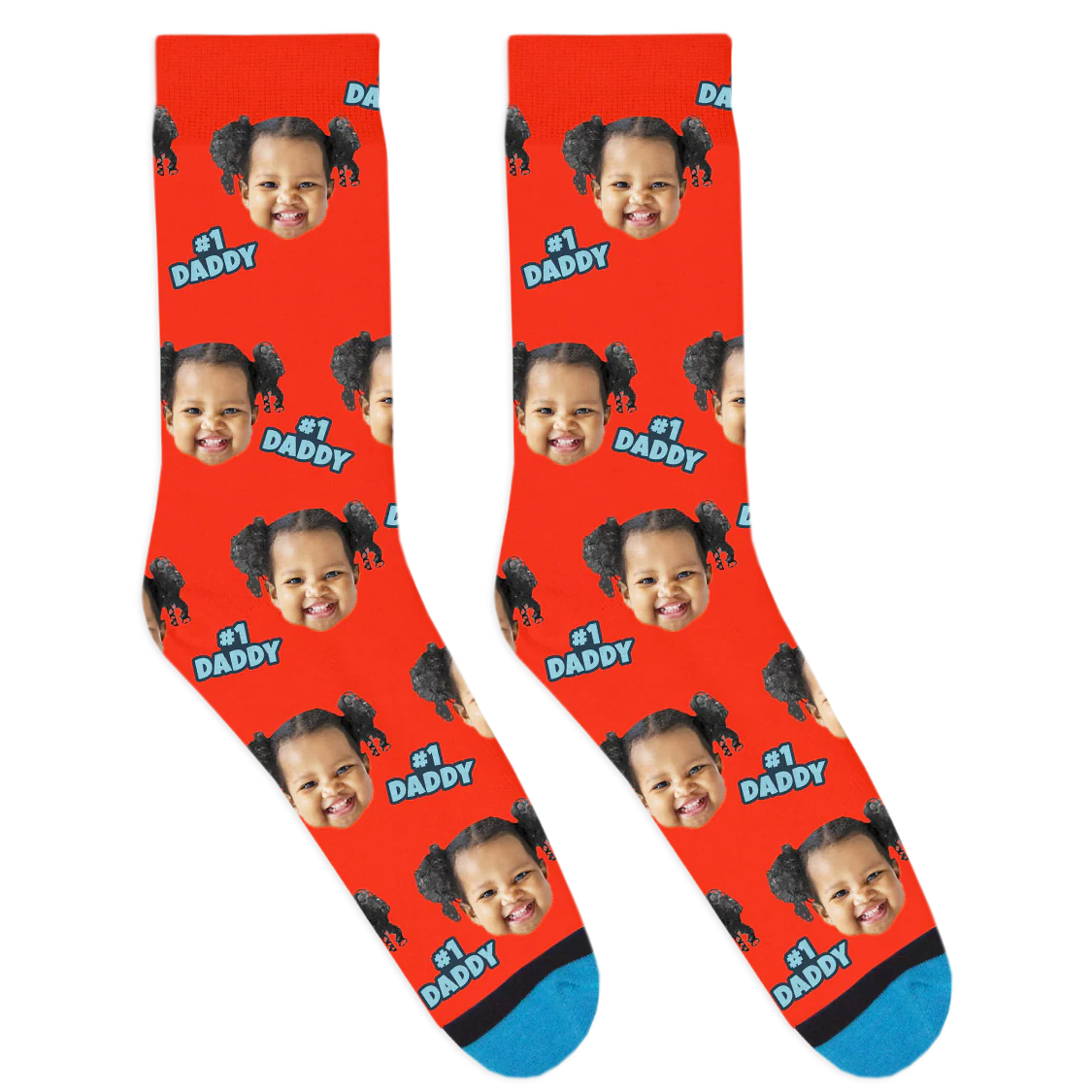 Custom #1 Daddy Socks - Image 9