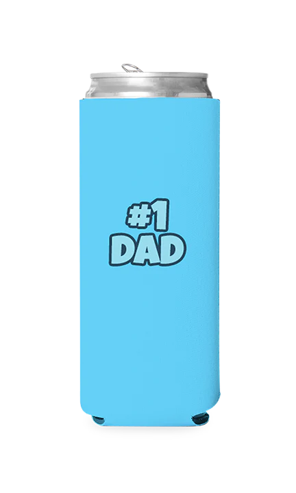 #1 Dad Predesigned Can Cooler - Image 2