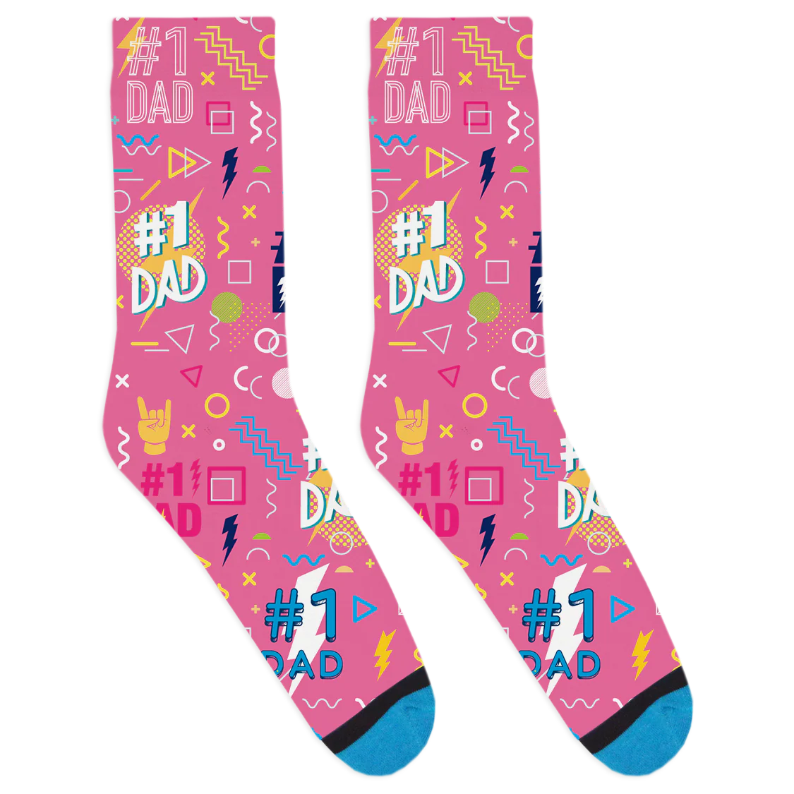 #1 Dad Socks - Image 3