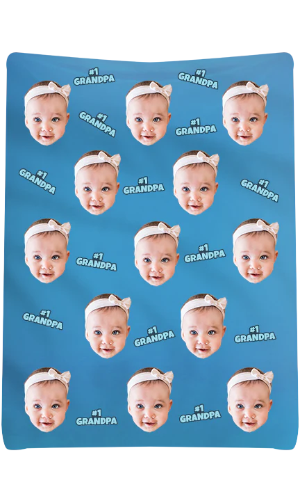 Custom #1 Grandpa Blanket