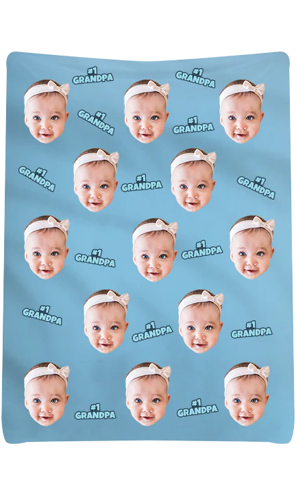 Custom #1 Grandpa Blanket - Image 2