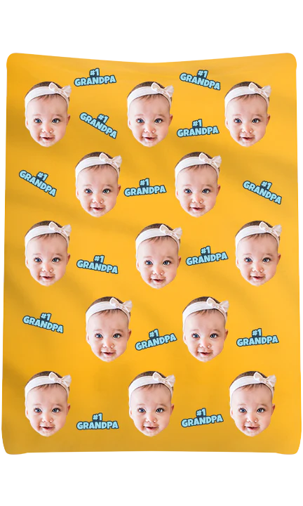 Custom #1 Grandpa Blanket - Image 7