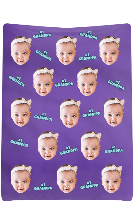 Custom #1 Grandpa Blanket - Image 8