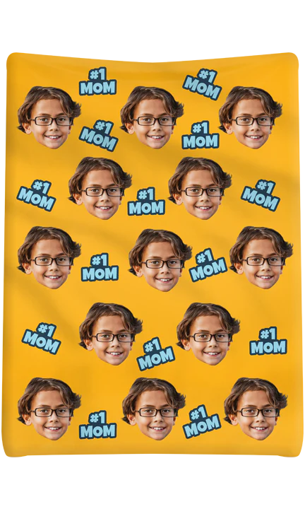 Custom #1 Mom Blanket - Image 7