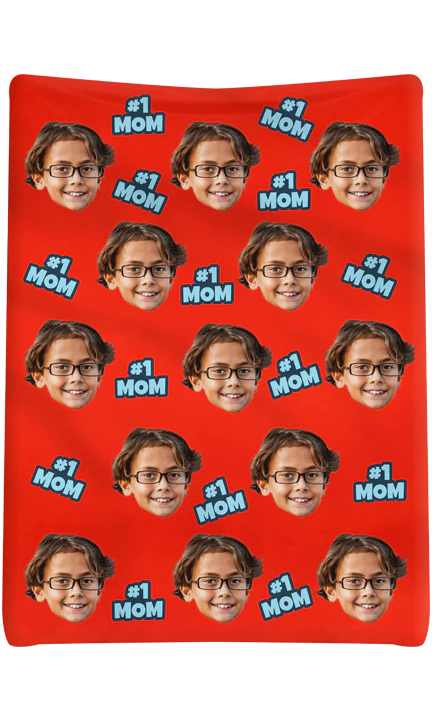 Custom #1 Mom Blanket - Image 9