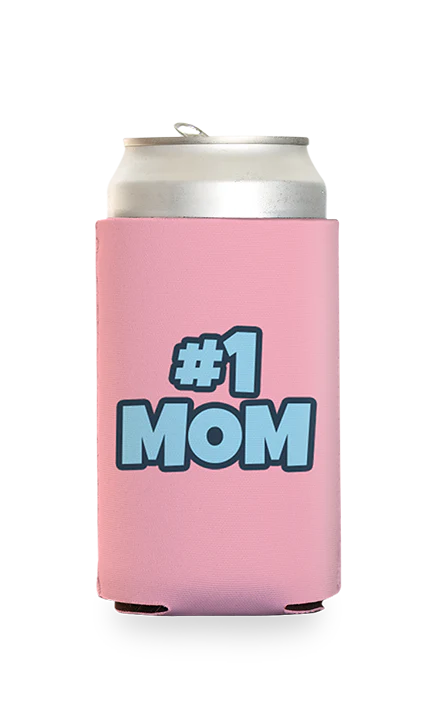 #1 Mom Predesigned Can Cooler