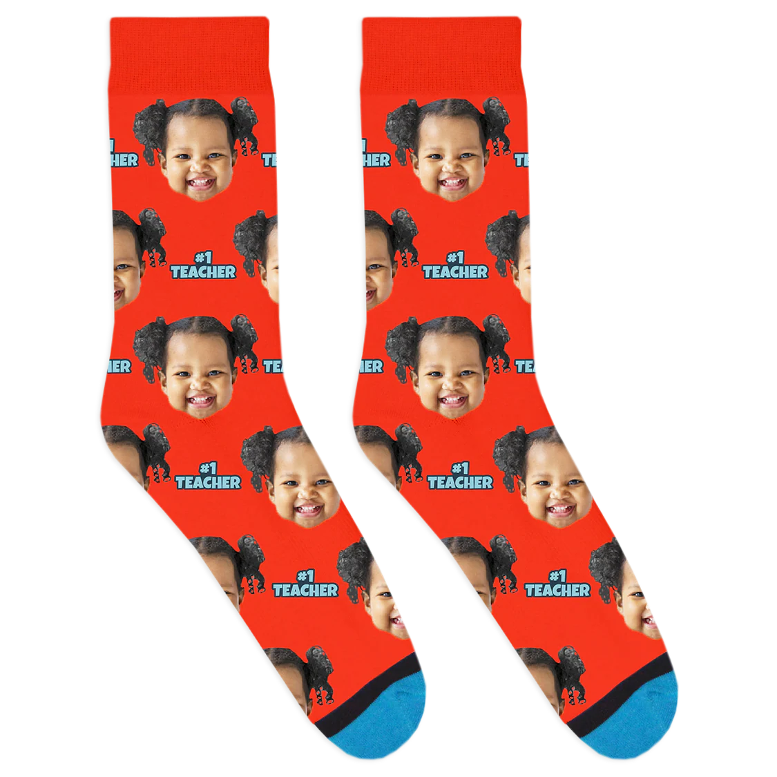 Custom #1 Teacher Socks - Image 10