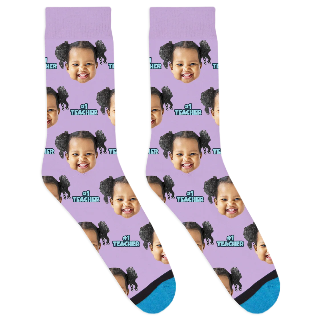 Custom #1 Teacher Socks - Image 6
