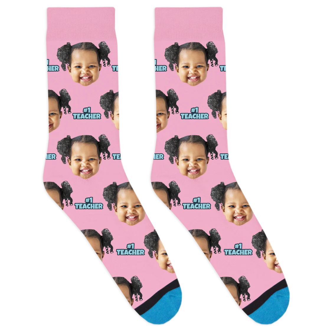 Custom #1 Teacher Socks - Image 8