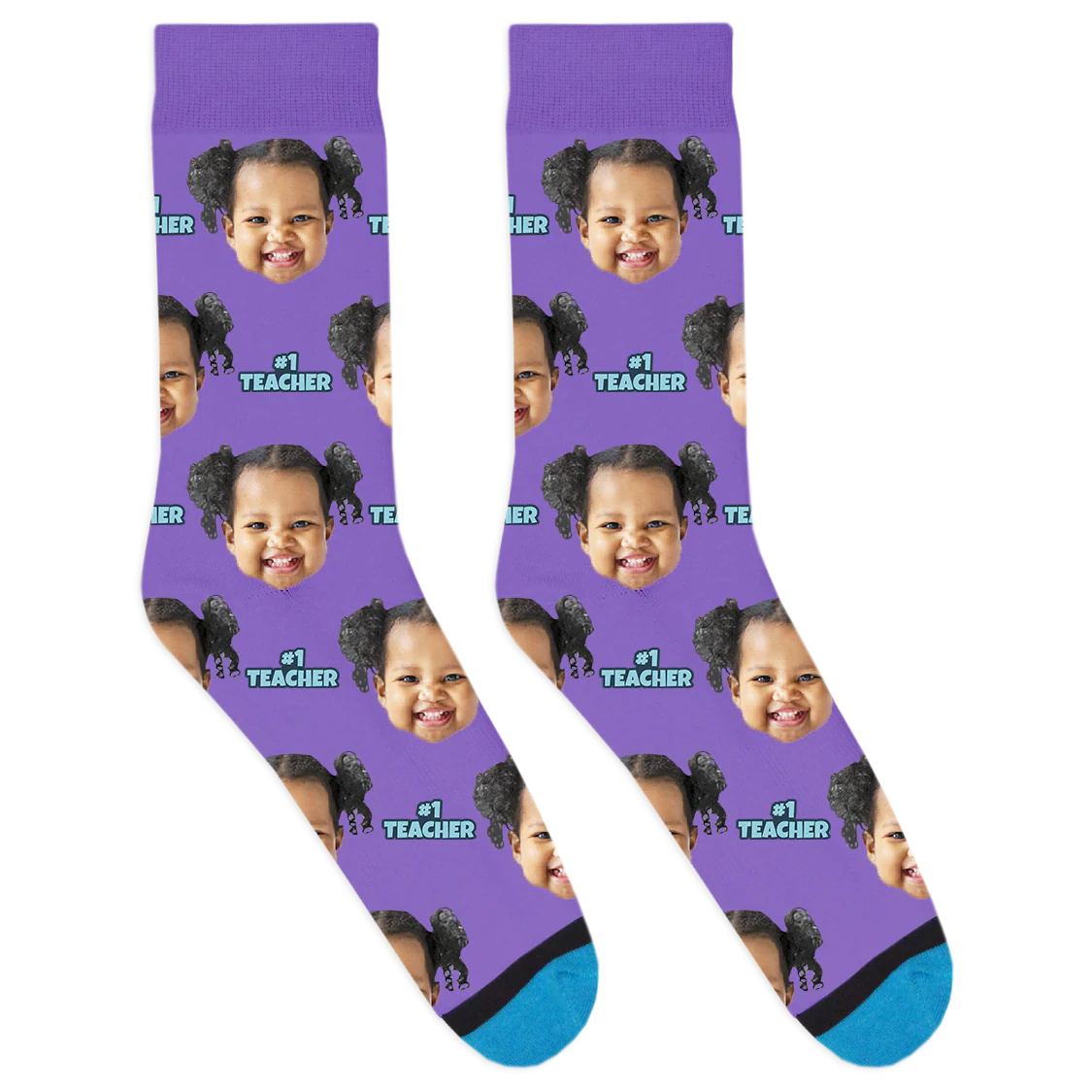 Custom #1 Teacher Socks - Image 9