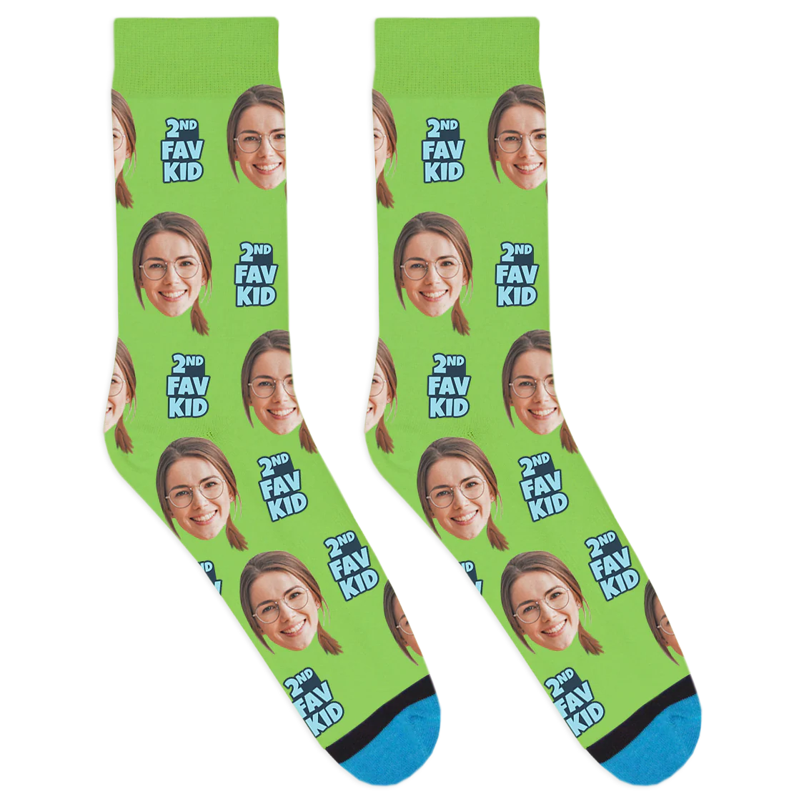 Custom 2nd Fav Kid Socks - Image 4