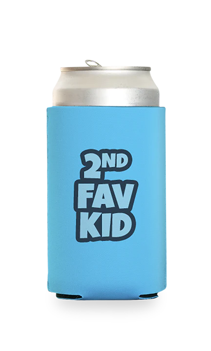 2nd Fav Kid Predesigned Can Cooler