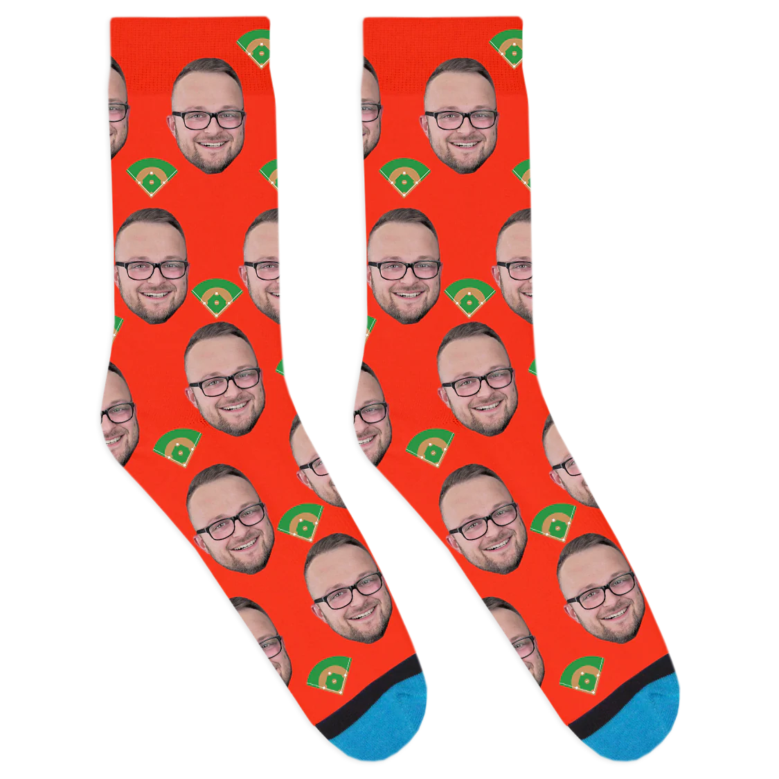 Custom Baseball Diamond Socks - Image 10