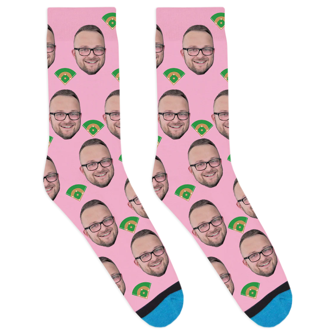 Custom Baseball Diamond Socks - Image 8