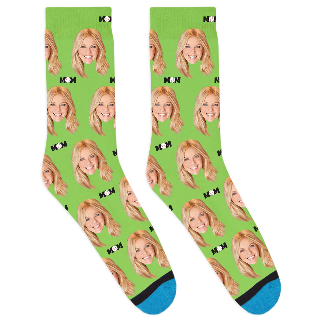 Custom Baseball Mom Socks - Image 4