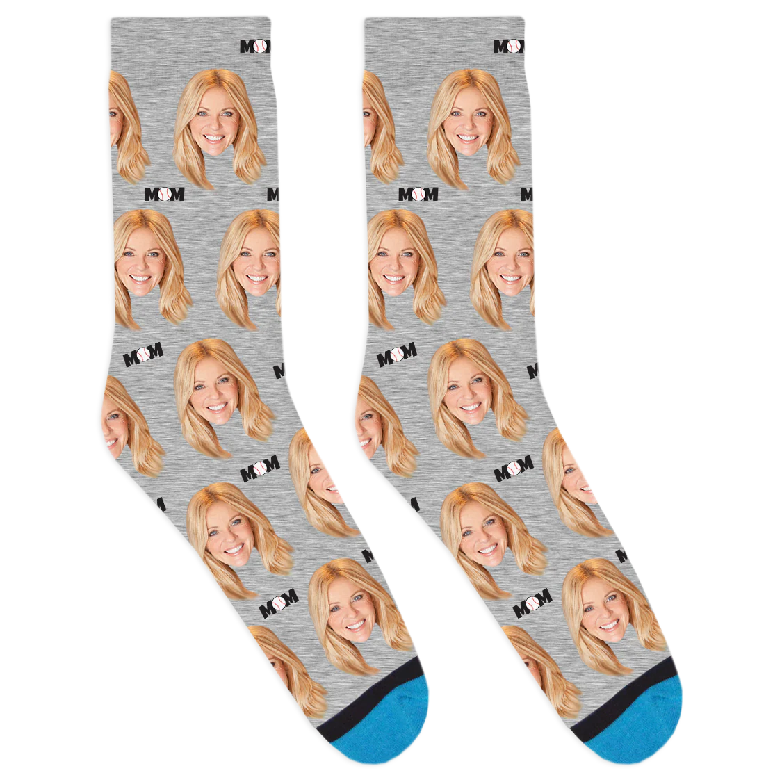 Custom Baseball Mom Socks - Image 5