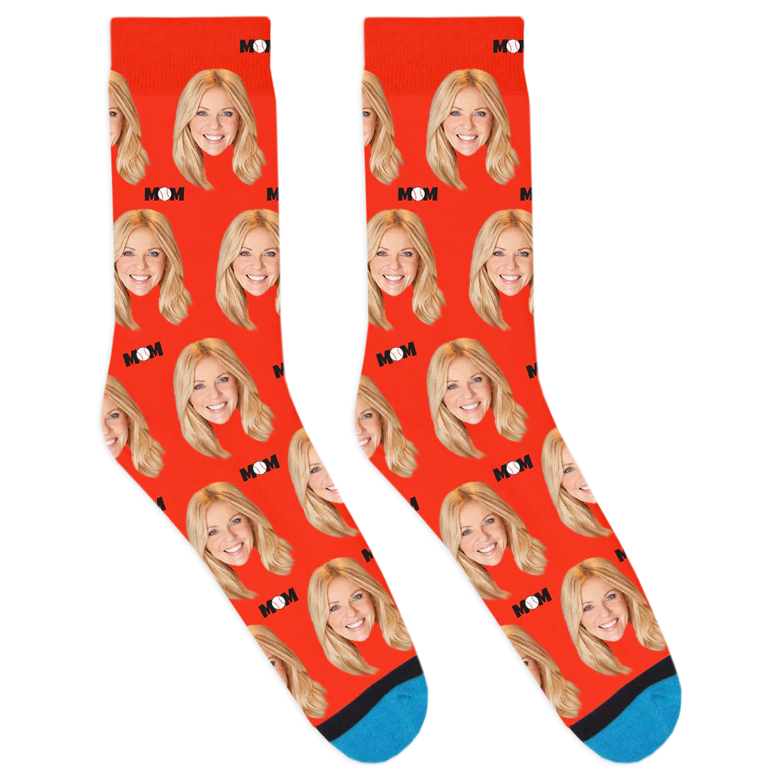 Custom Baseball Mom Socks - Image 9