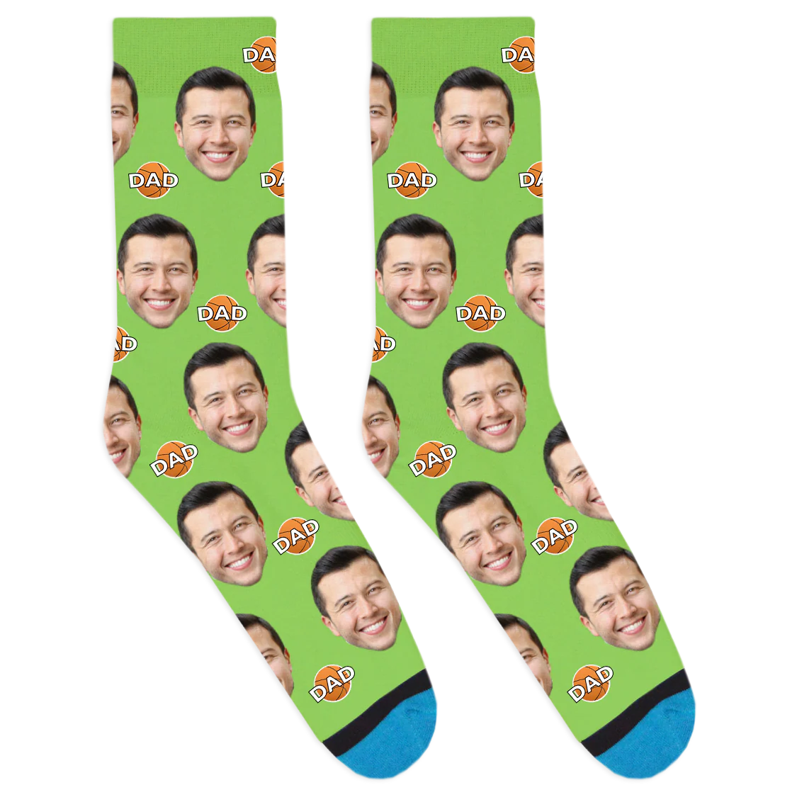 Custom Basketball Dad Socks - Image 3