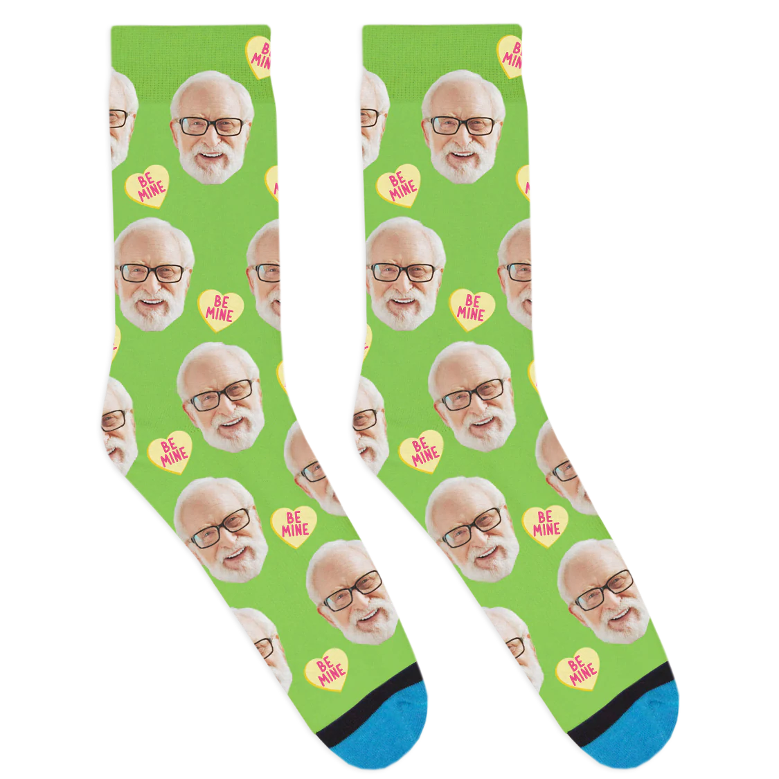 Custom Be Mine Socks - Image 3