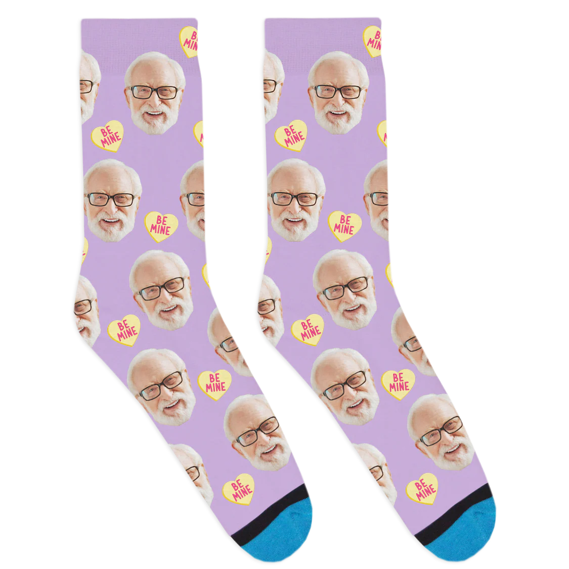 Custom Be Mine Socks - Image 5