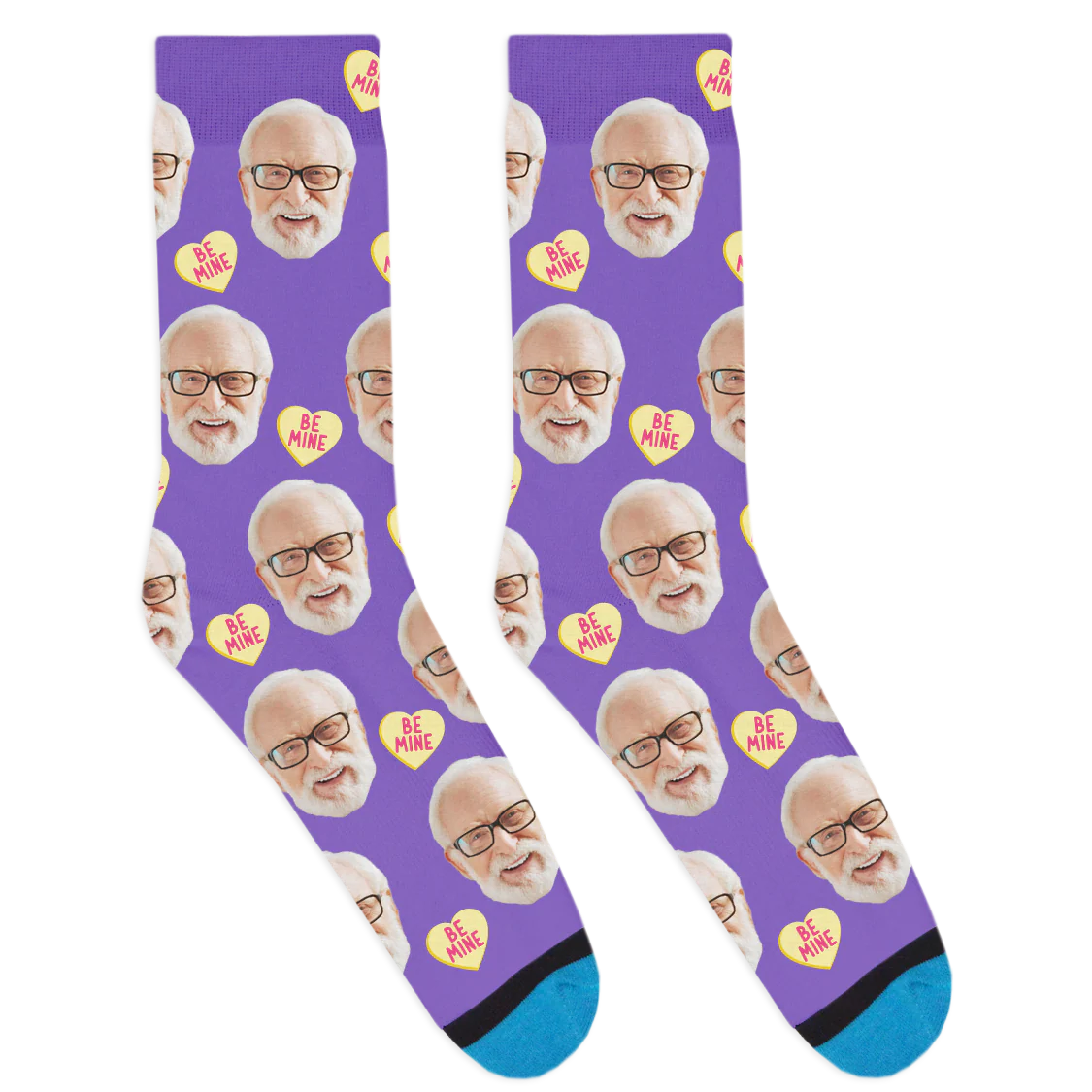 Custom Be Mine Socks - Image 8
