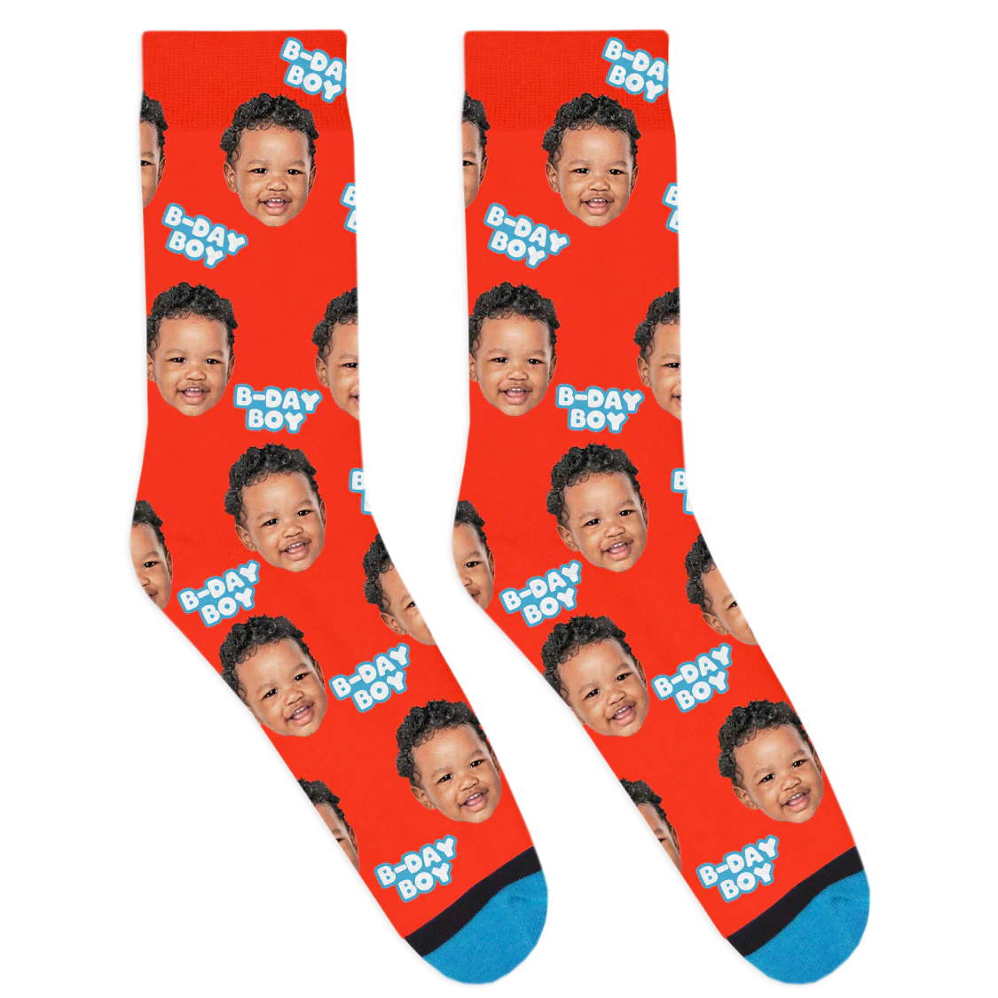 Custom Birthday Boy Socks - Image 10