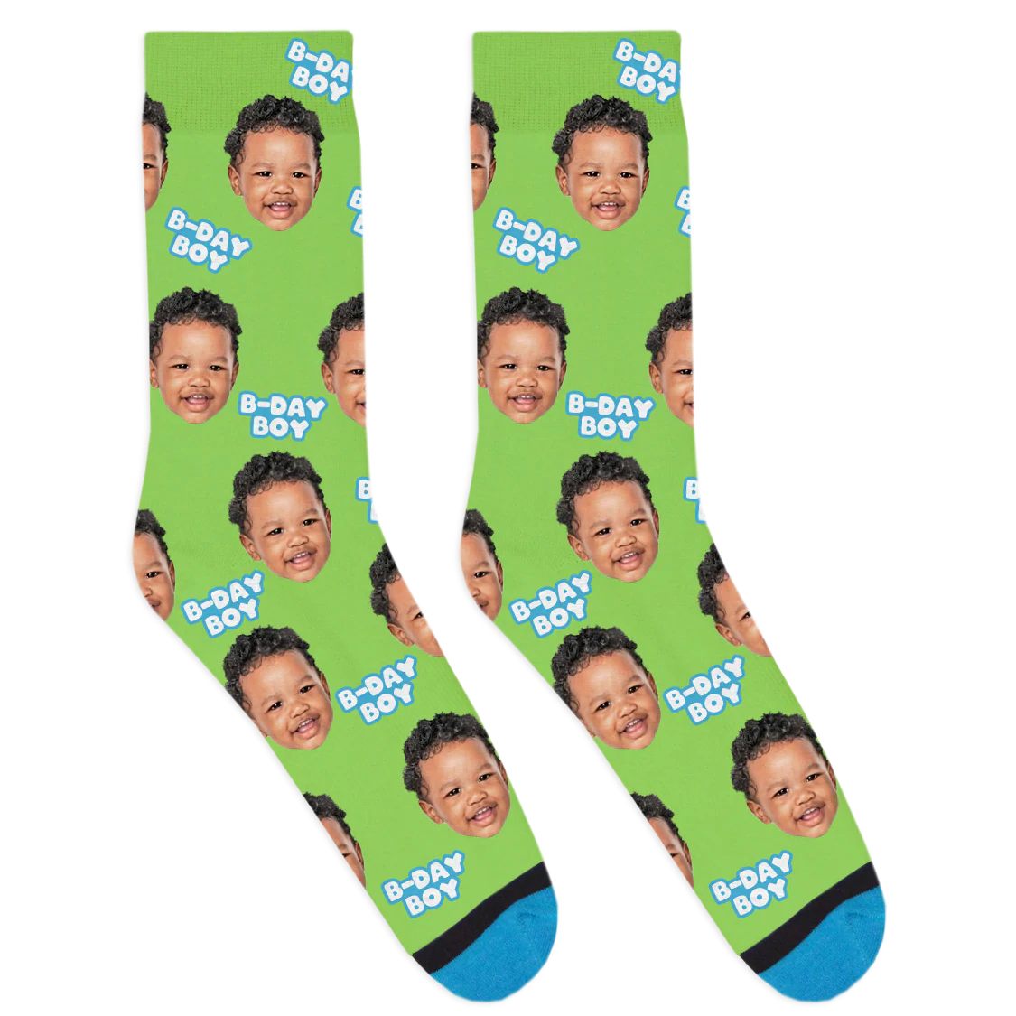Custom Birthday Boy Socks - Image 4