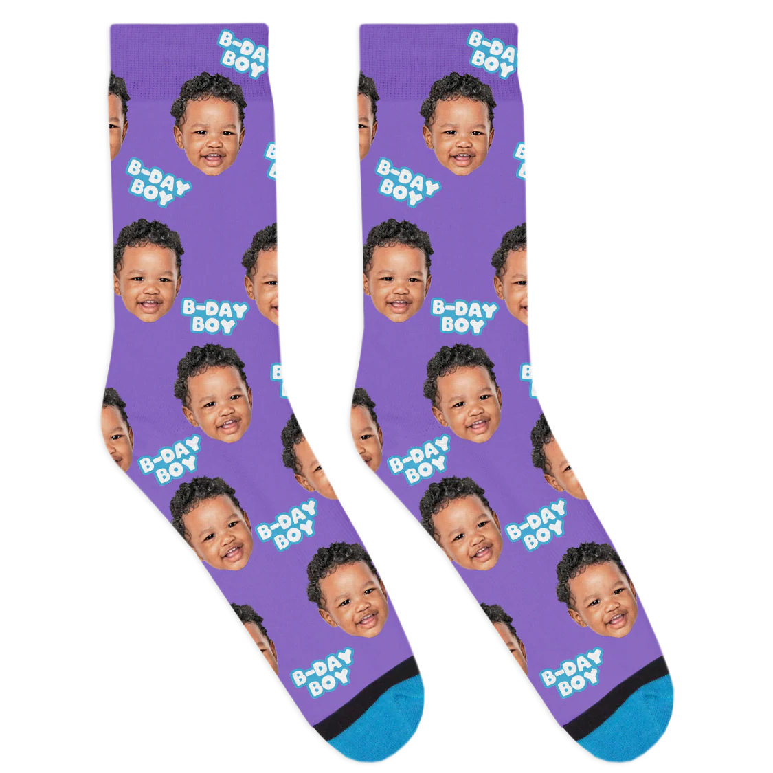 Custom Birthday Boy Socks - Image 9