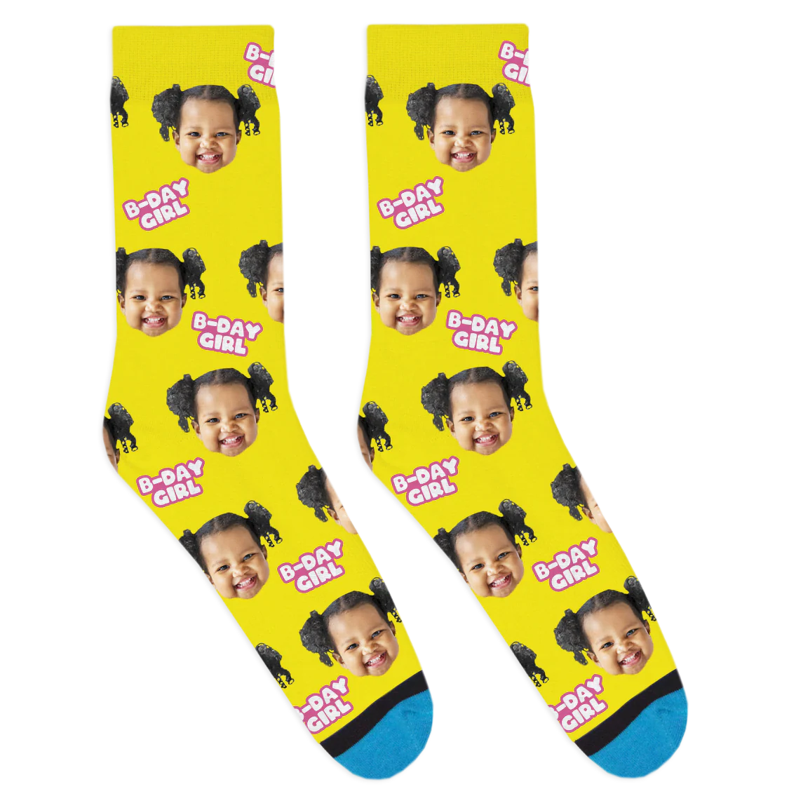 Custom Birthday Girl Socks - Image 10
