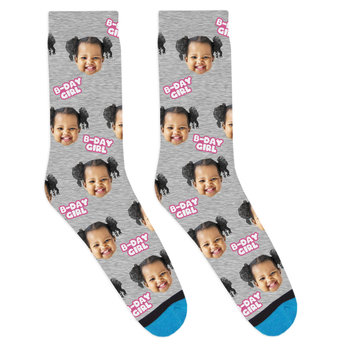 Custom Birthday Girl Socks - Image 5