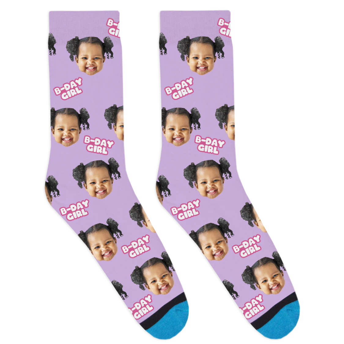 Custom Birthday Girl Socks - Image 6