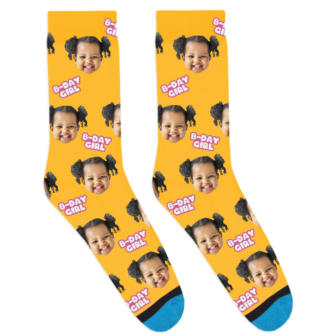 Custom Birthday Girl Socks - Image 7