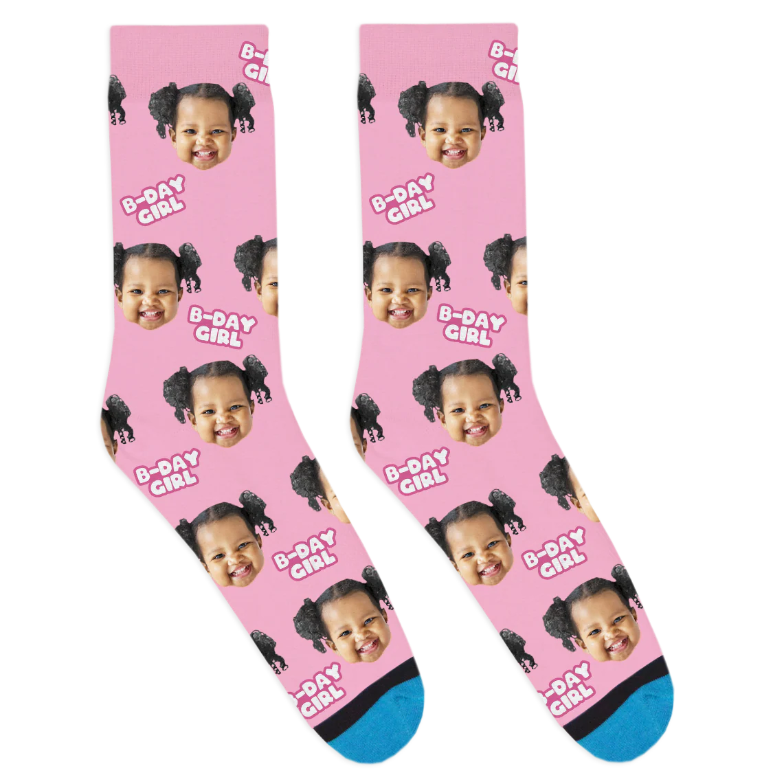 Custom Birthday Girl Socks - Image 8