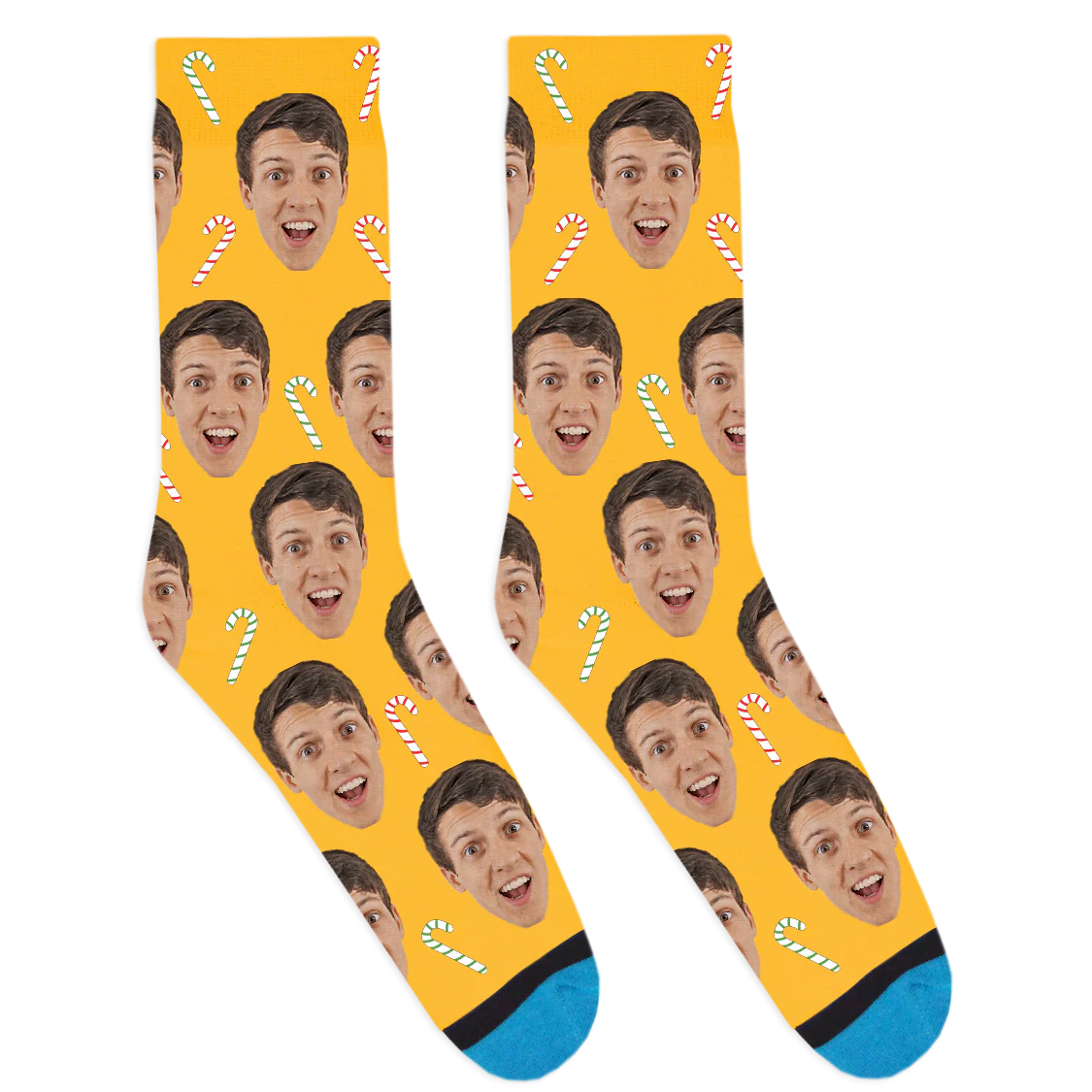 Custom Candy Cane Socks - Image 7
