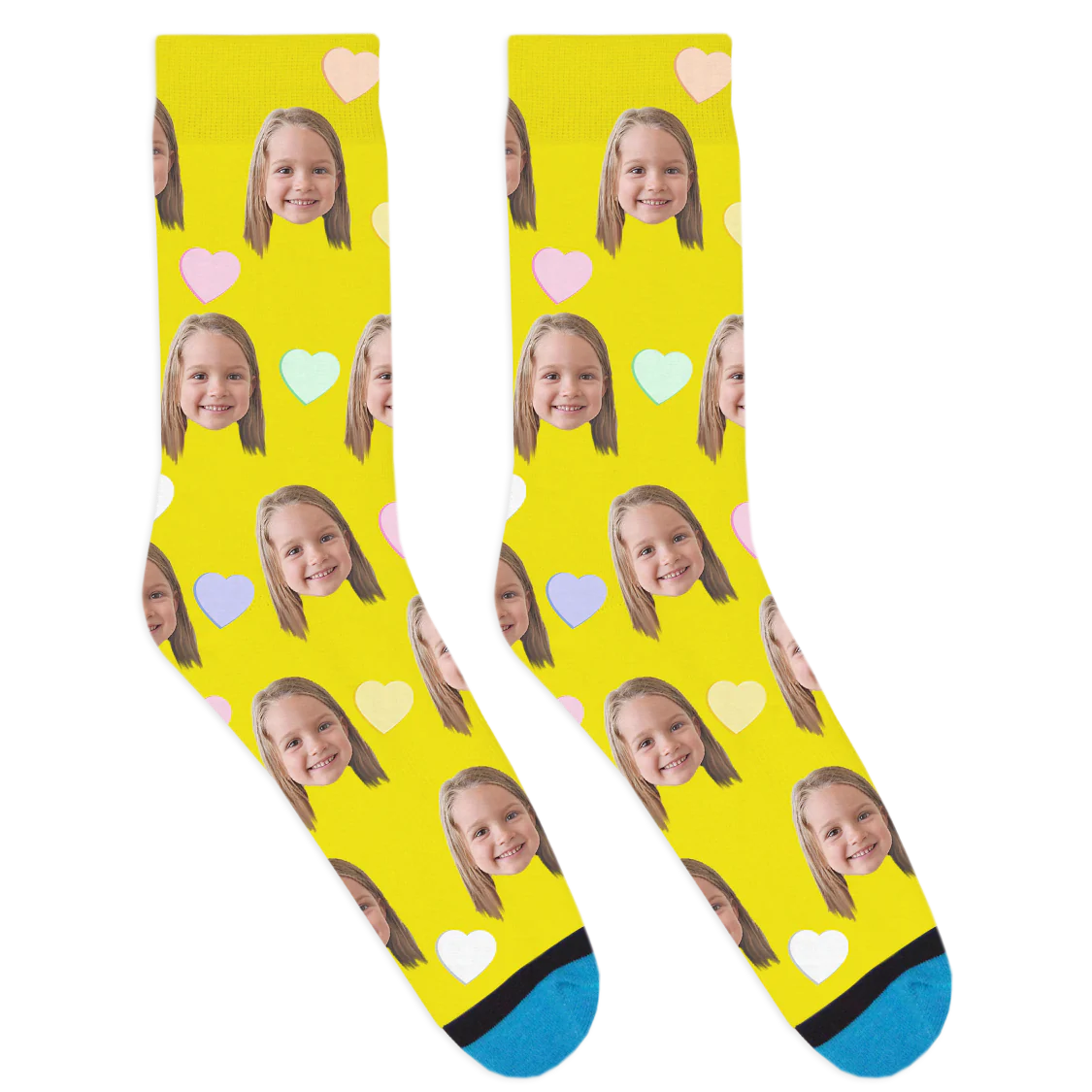 Custom Candy Hearts Socks - Image 10