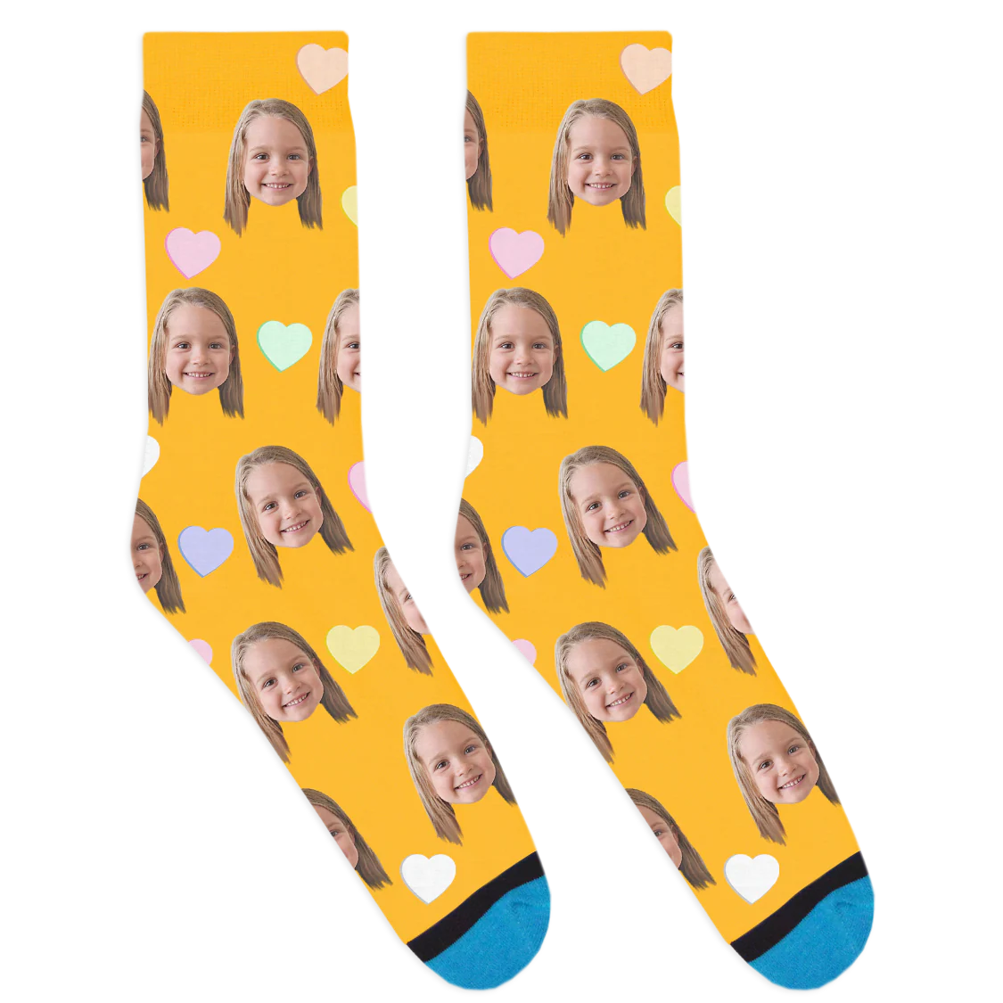 Custom Candy Hearts Socks - Image 6
