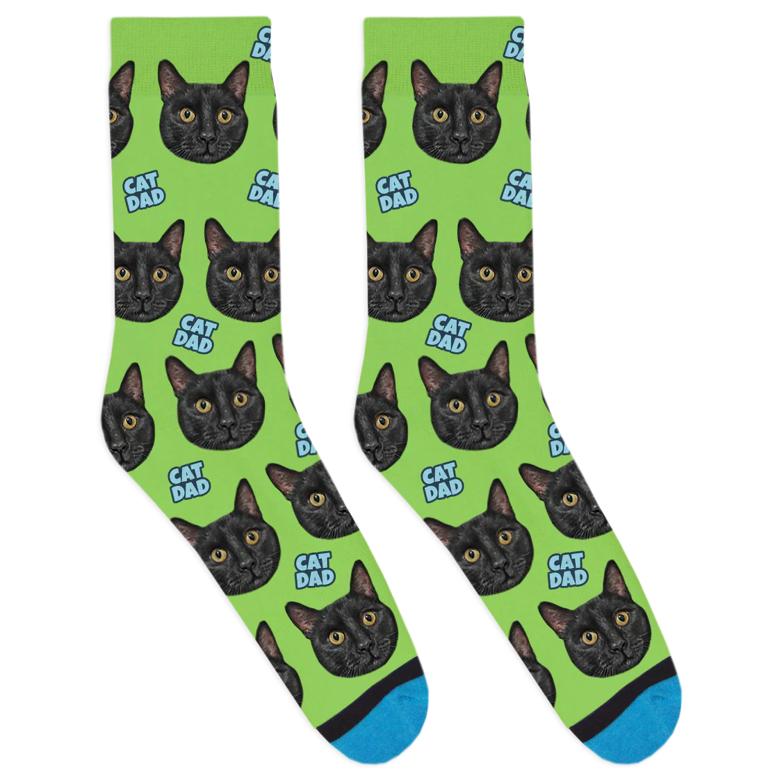 Custom Cat Dad Socks - Image 4