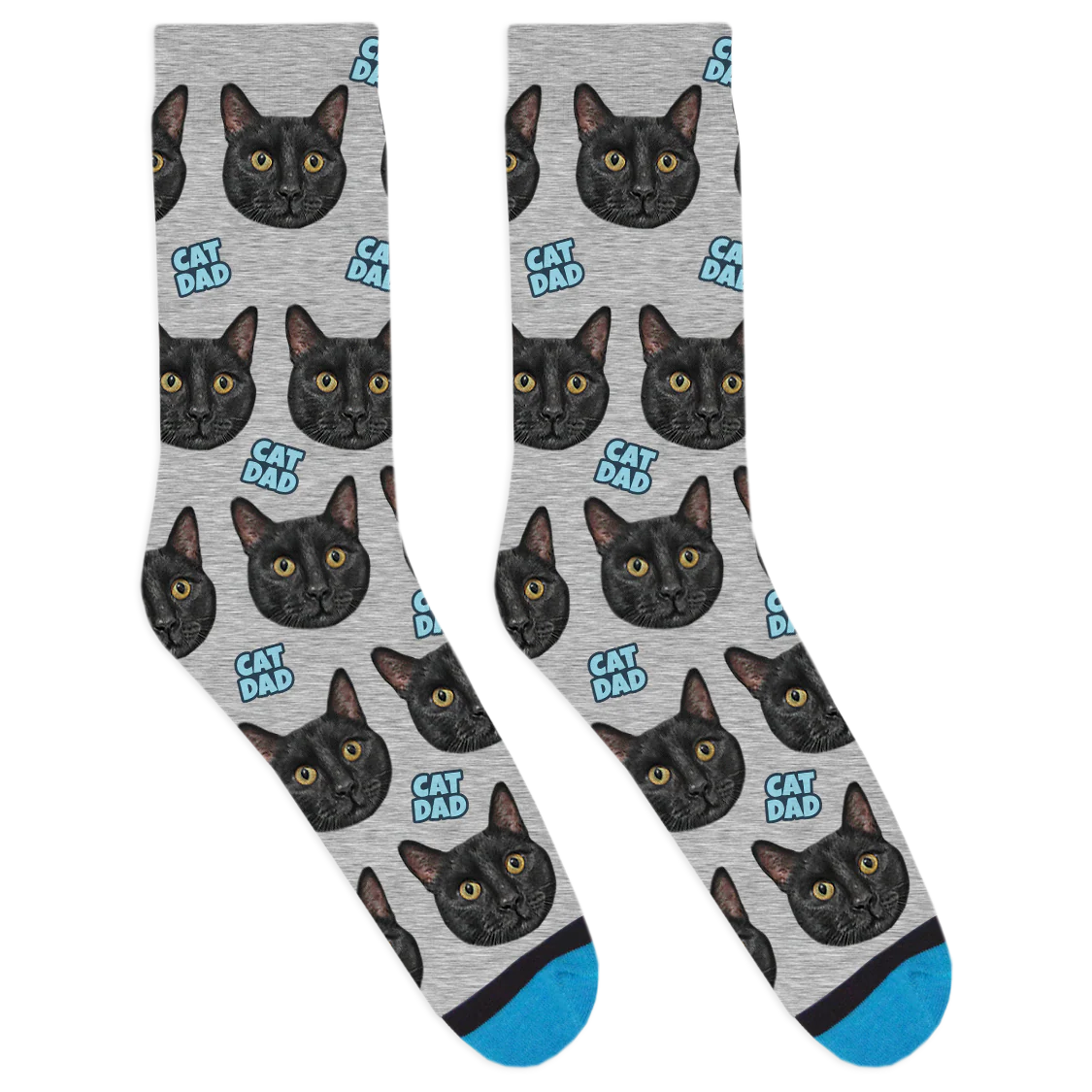 Custom Cat Dad Socks - Image 5