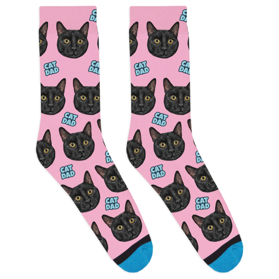 Custom Cat Dad Socks - Image 7