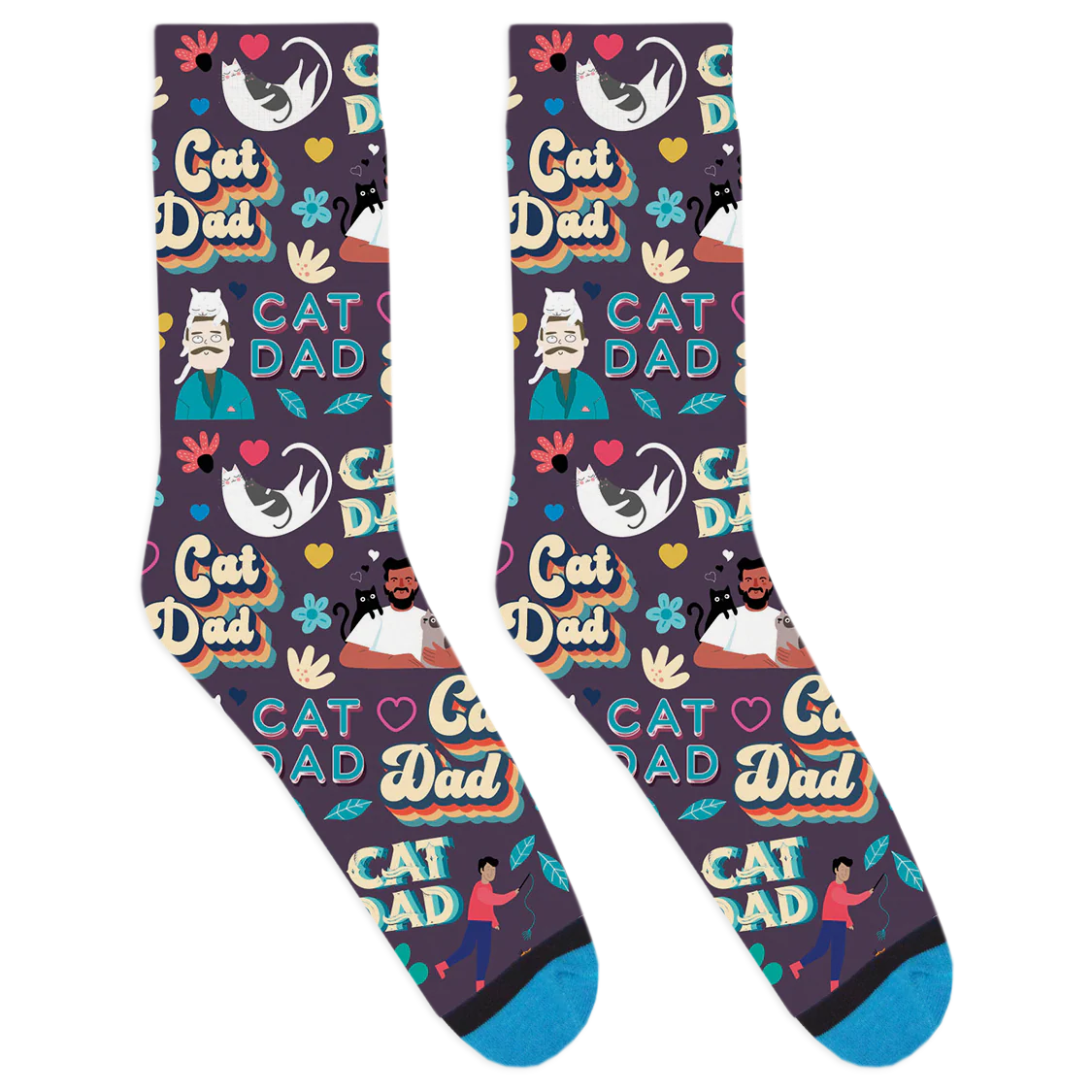 Cat Dad Socks