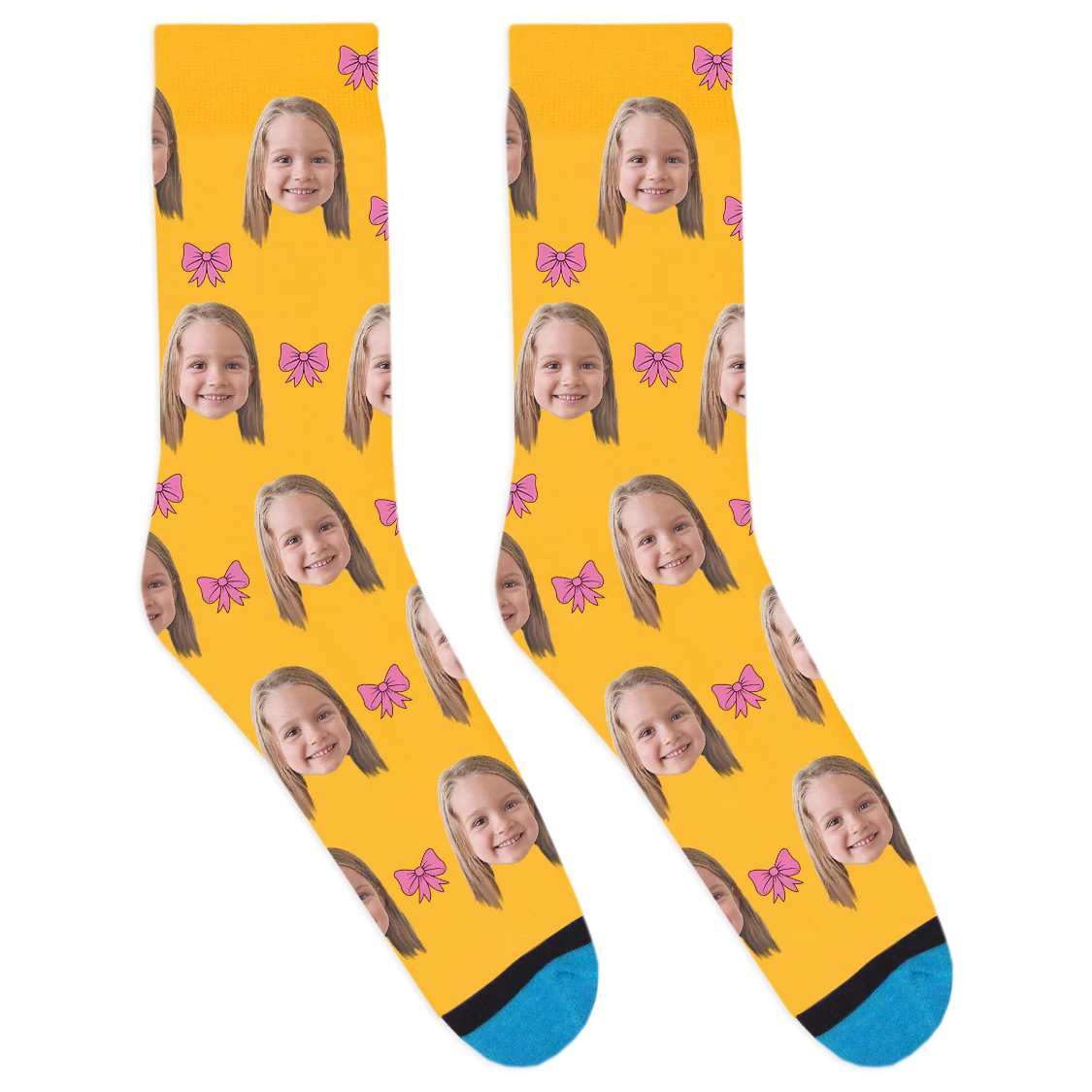 Custom Cheer Bow Socks - Image 6