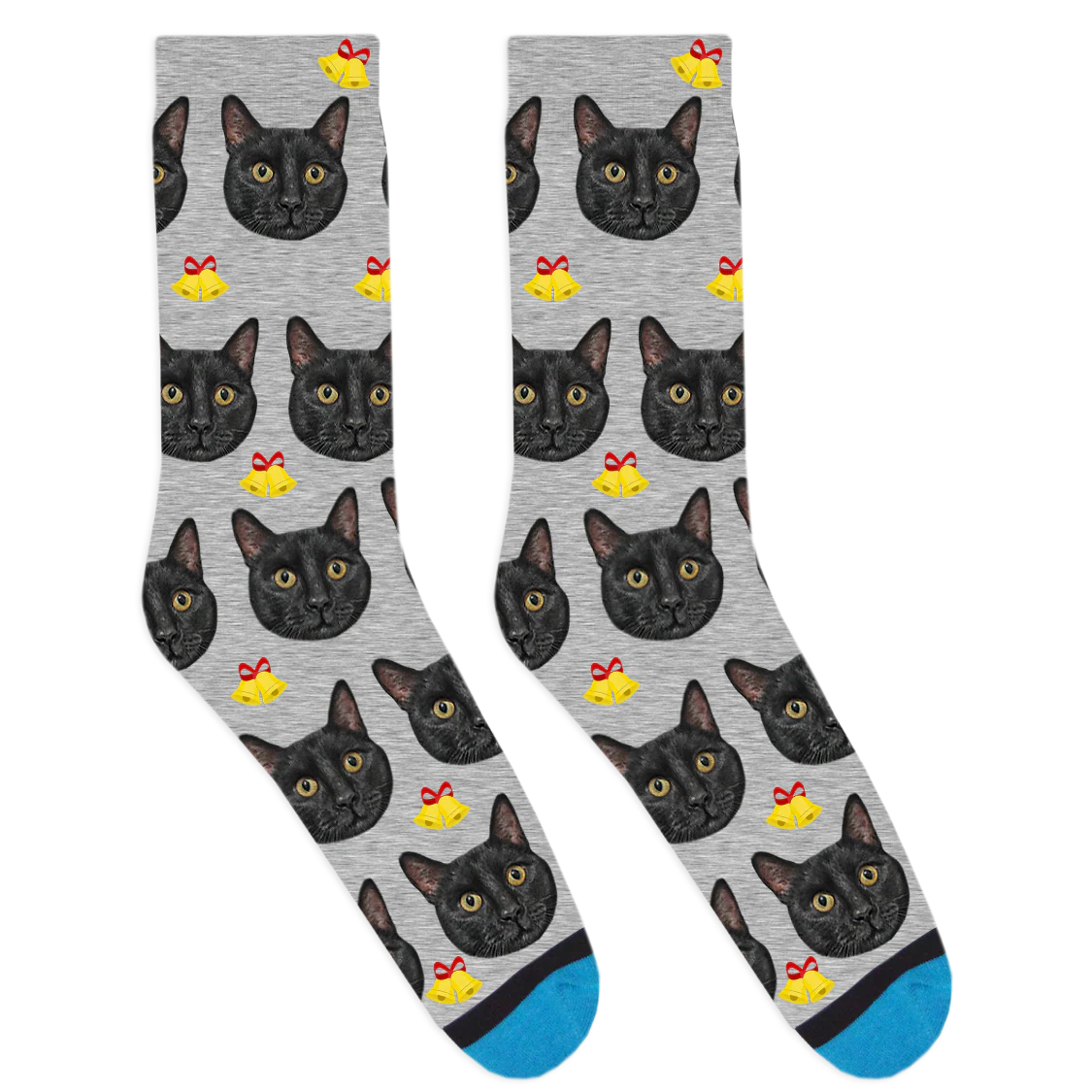Custom Christmas Bell Socks - Image 4