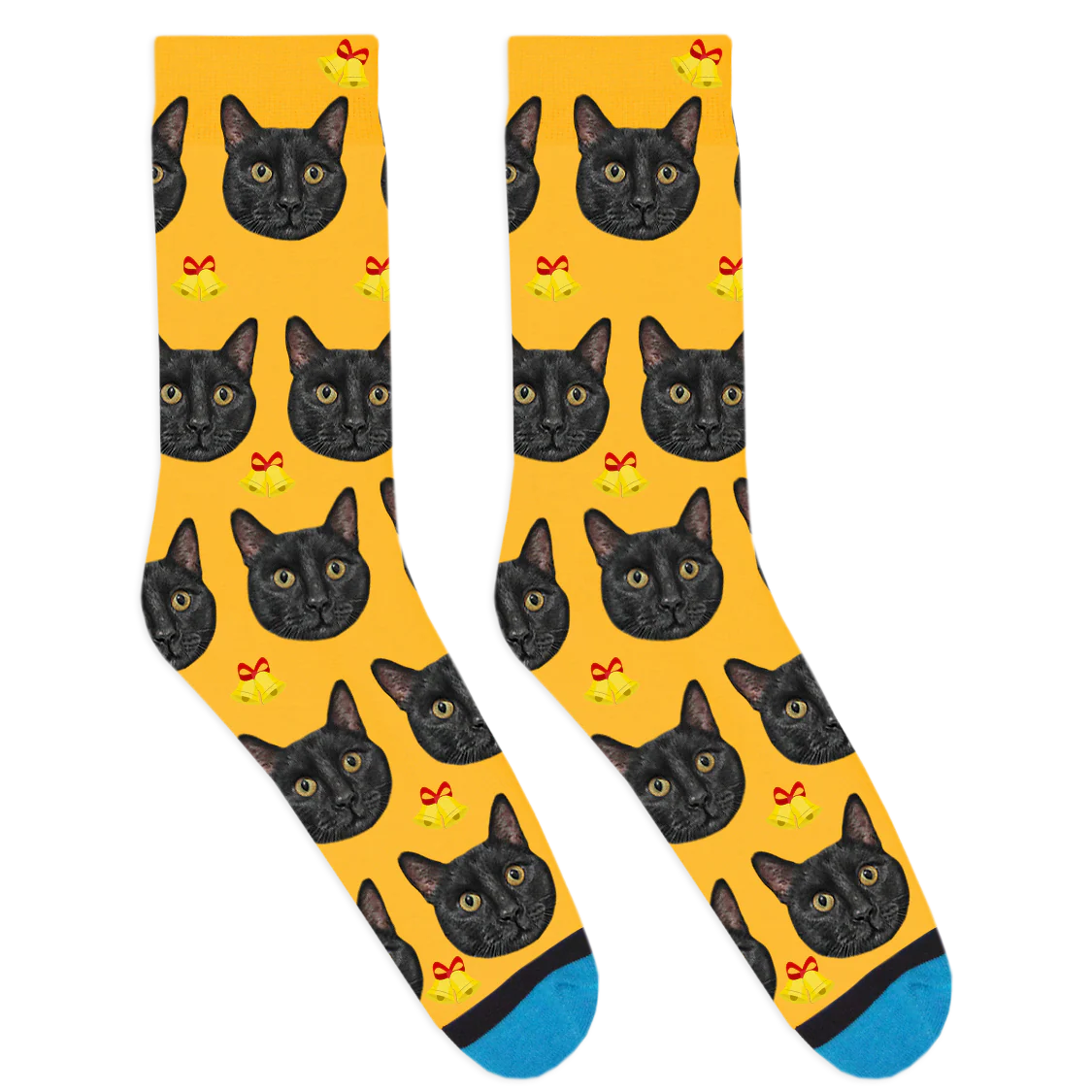 Custom Christmas Bell Socks - Image 6