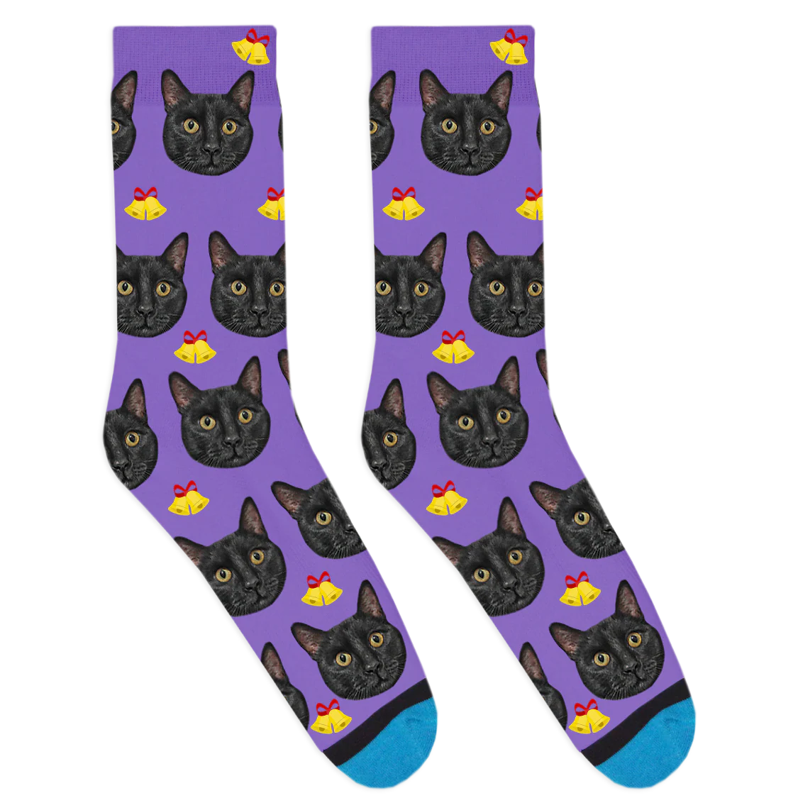 Custom Christmas Bell Socks - Image 8