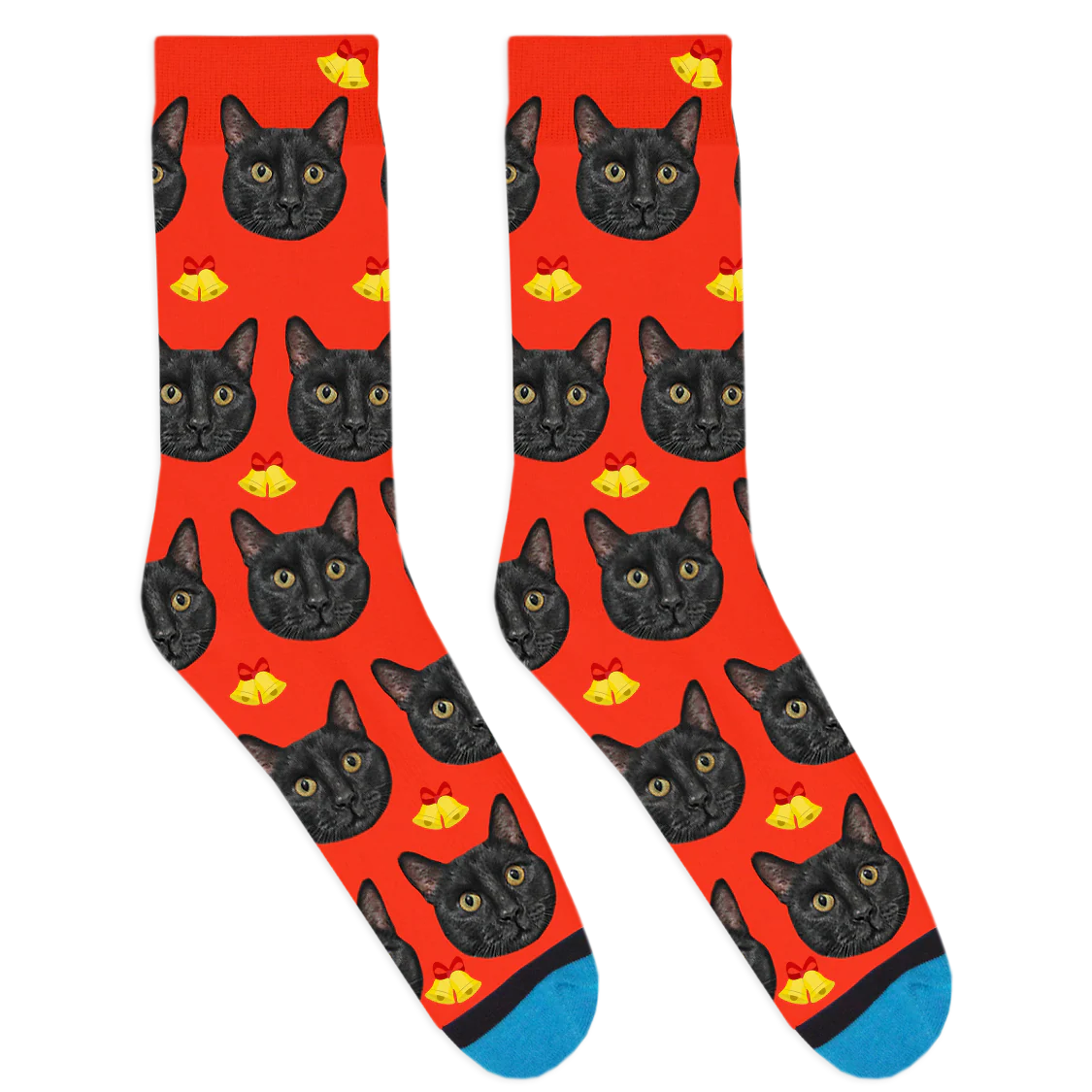 Custom Christmas Bell Socks - Image 9